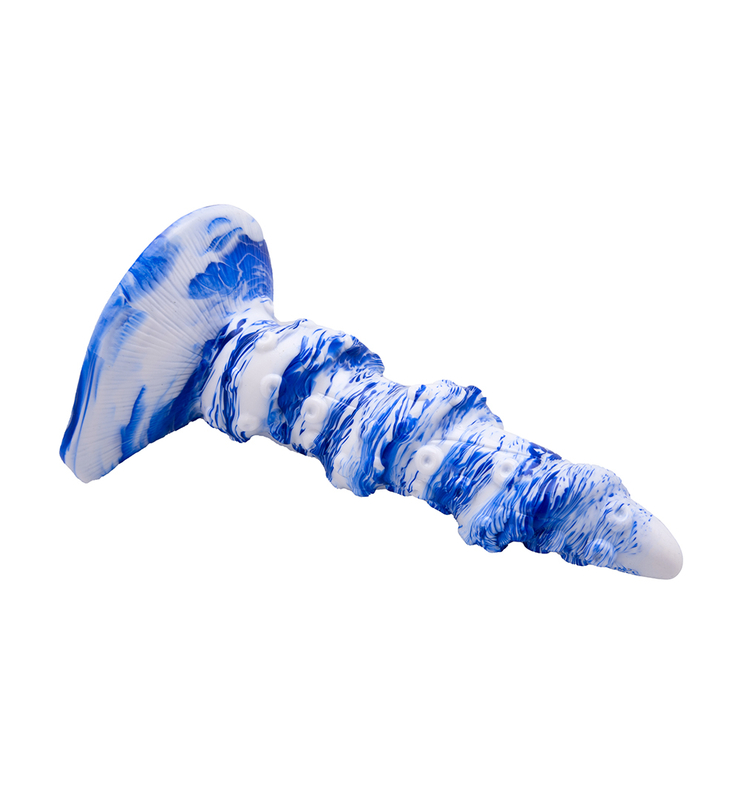 Fallo Monster in silicone con ventosa per donna
