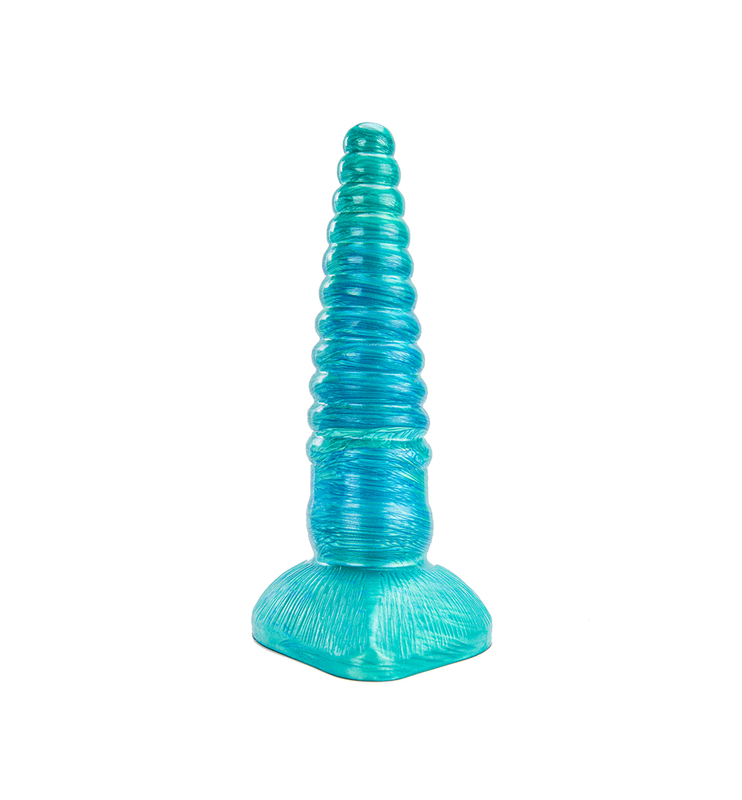 Giocattolo per sax con dildo con perline enormi tipo trapano per donne