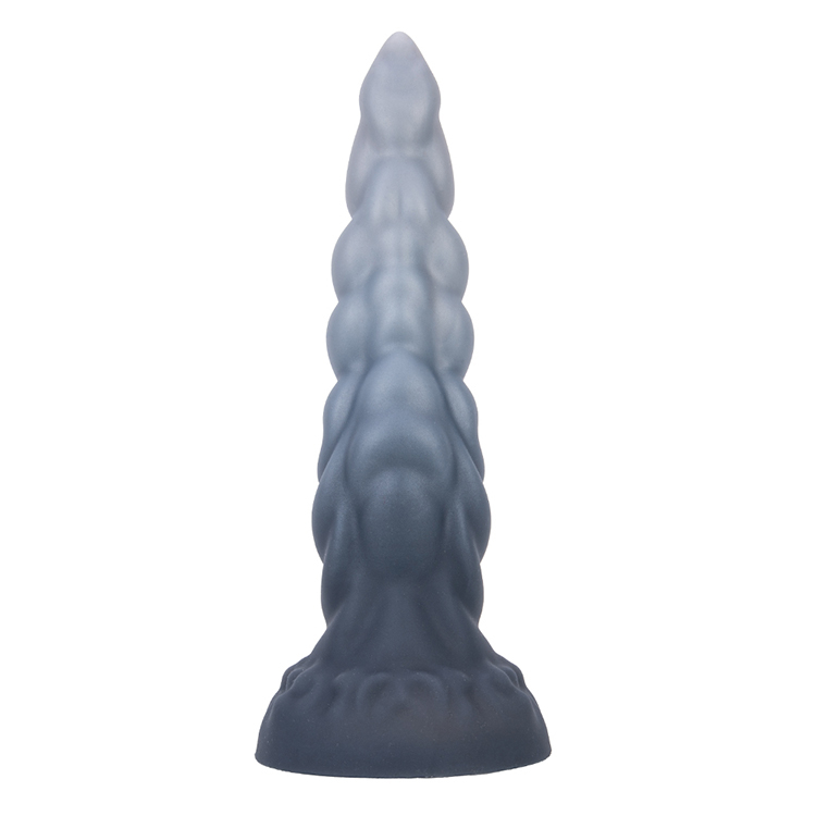 Giocattolo per adulti con plug anale in vero silicone morbido