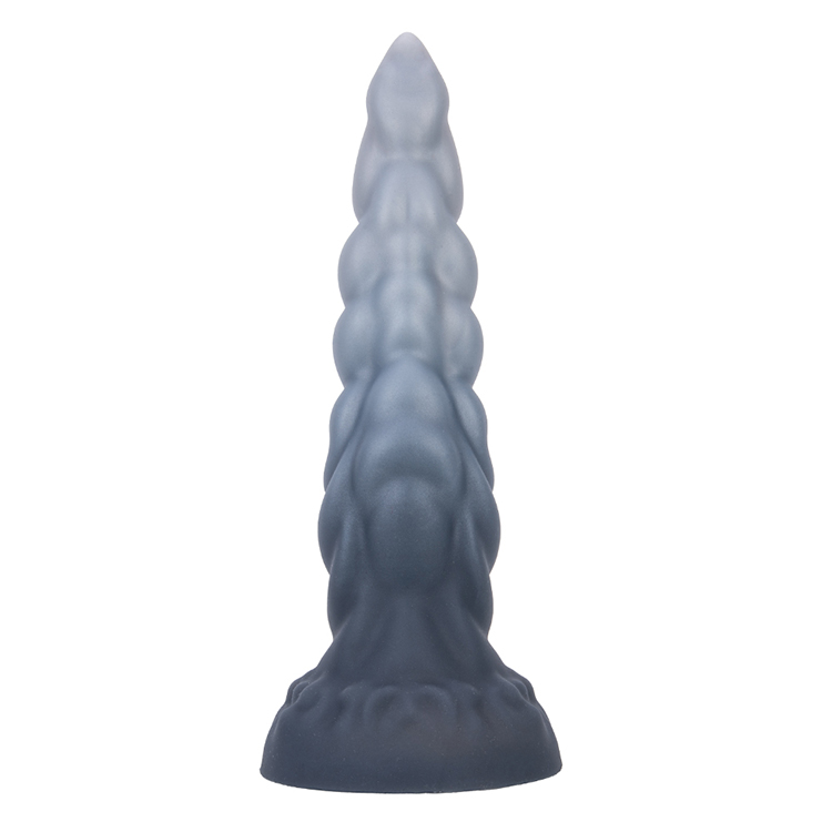Giocattolo per adulti con plug anale in vero silicone morbido