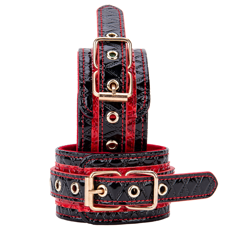 Manette in pelle PU premium Giocattoli erotici per adulti per coppie BDSM Restraint SM Bondage