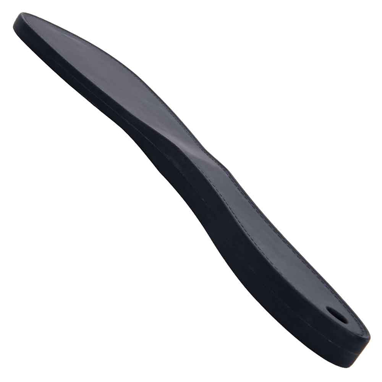 Hoge kwaliteit siliconen zwarte spanking paddle-cadeau voor koppelspel BDSM-vrouw