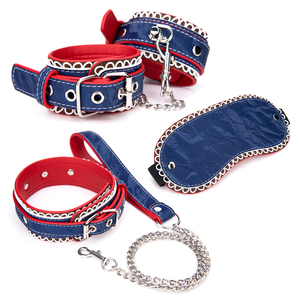 3 st&uuml;cke Set Bett Bondage Set Zur&uuml;ckhaltung Erwachsene Spiel G&uuml;rtel Sex Handschellen Nippel Klemme Peitsche Kragen Kit Sex Spielzeug f&uuml;r Paar Sex Zubeh&ouml;r