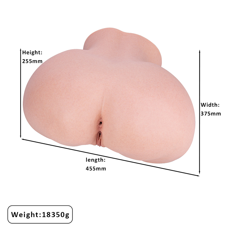 Beliebtes Masturbations-Sexspielzeug f&uuml;r Erwachsene in voller Gr&ouml;&szlig;e mit weichem weiblichen K&ouml;rpermodell und verbessertem H&uuml;ftumfang