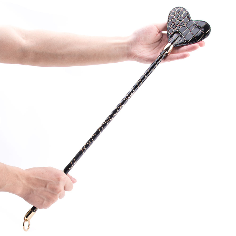 Paddel weiches Leder Herz Liebe Peitsche Fetisch Sexspielzeug PU Peitsche Flogger Produkte