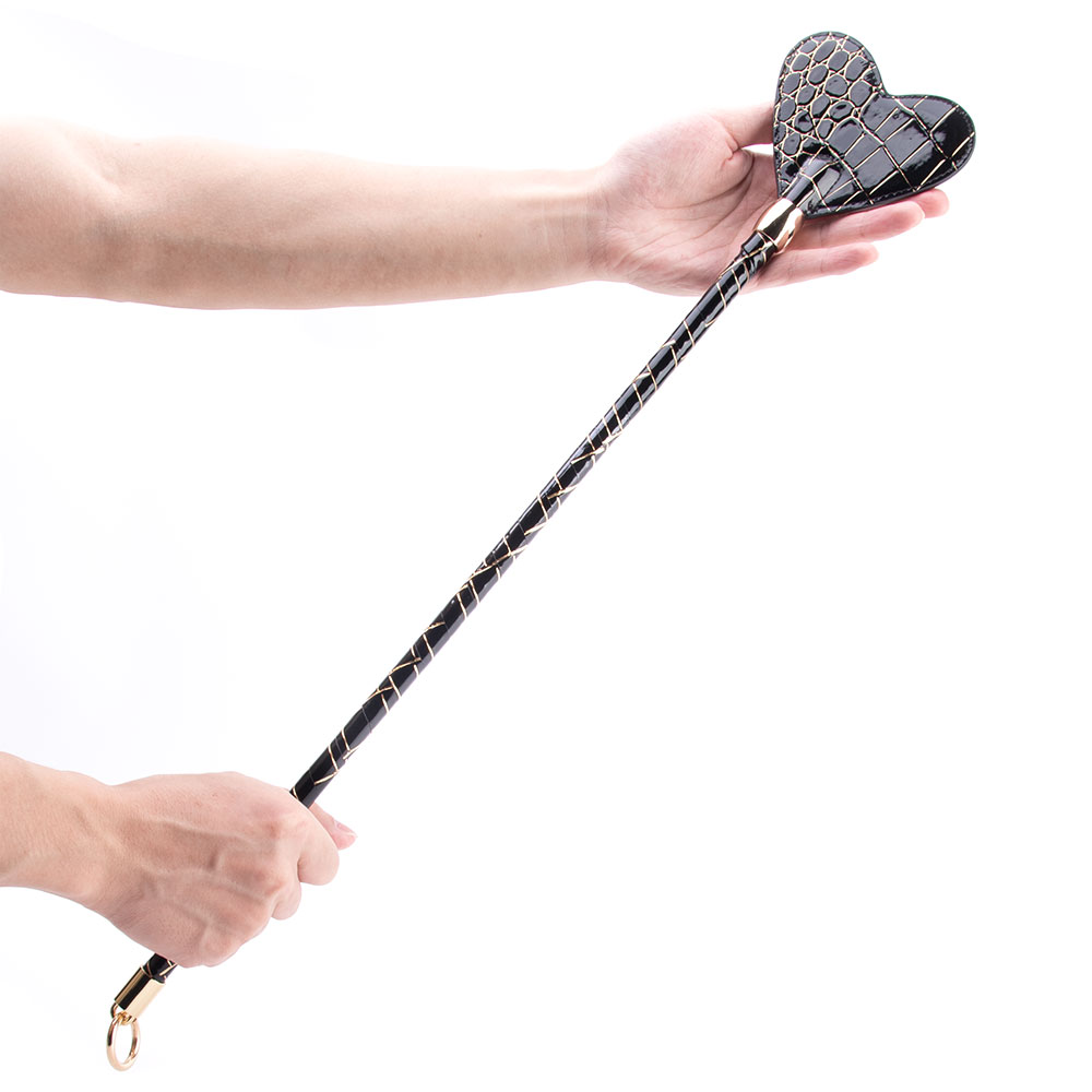 Paddel weiches Leder Herz Liebe Peitsche Fetisch Sexspielzeug PU Peitsche Flogger Produkte