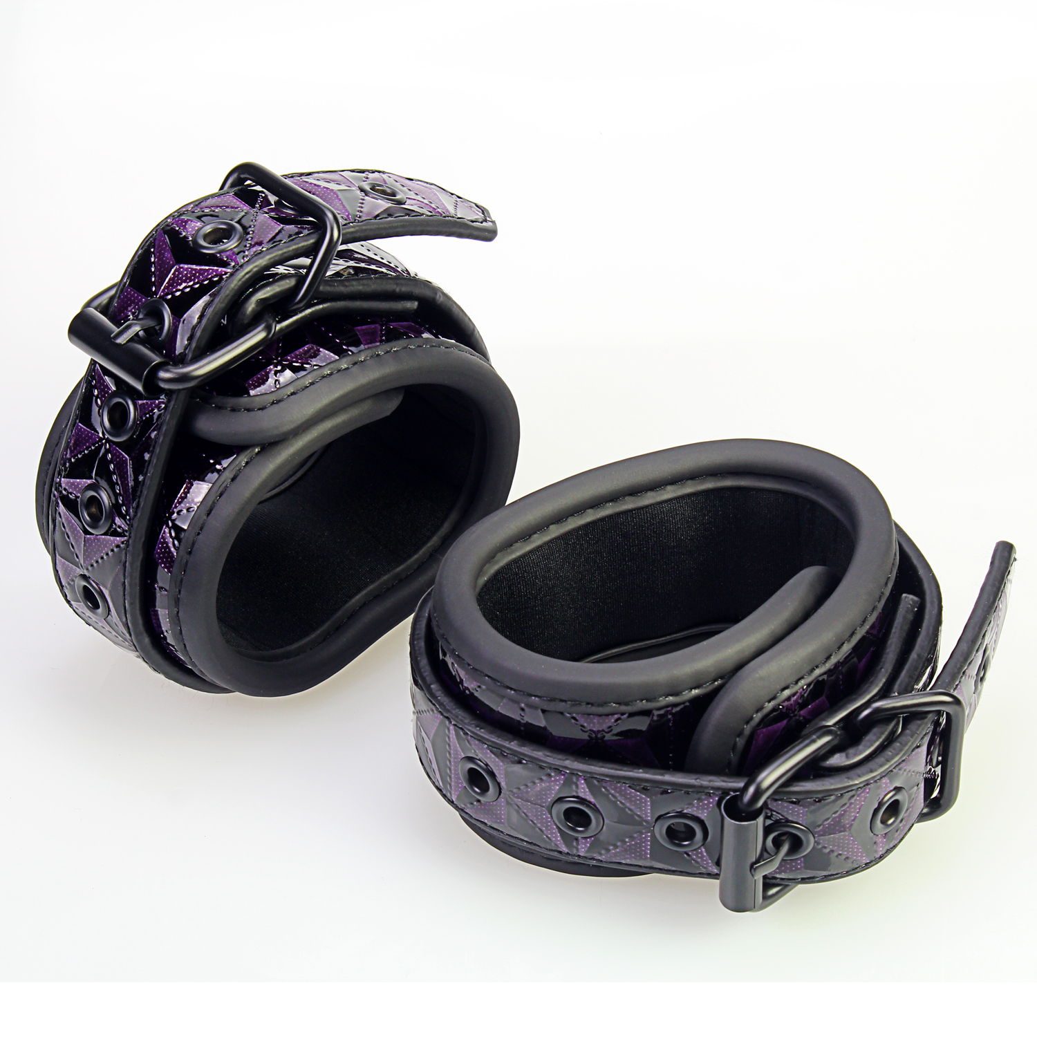 7PSC Erwachsenenspielzeug-Bondage-Set, 7-teiliges Lila-Diamant-BDSM-Geschenkset f&uuml;r Paare