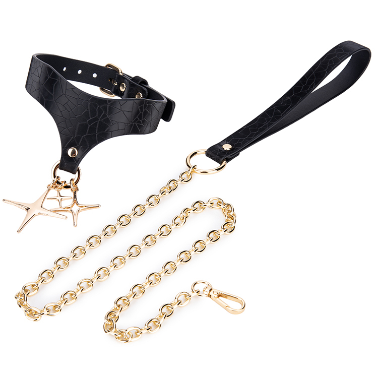 커플의 BDSM 모험을 위한 베스트 셀러 PU 가죽 속박 고리 구속 목 고리