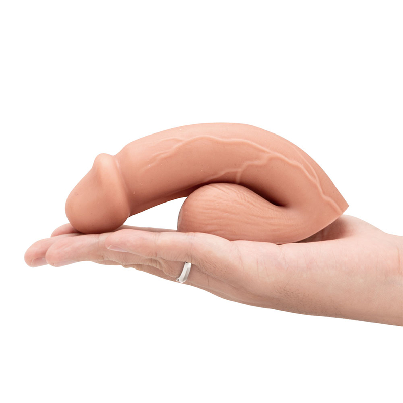 Lebensechter Silikondildo aus sicherem Material f&uuml;r Frauen