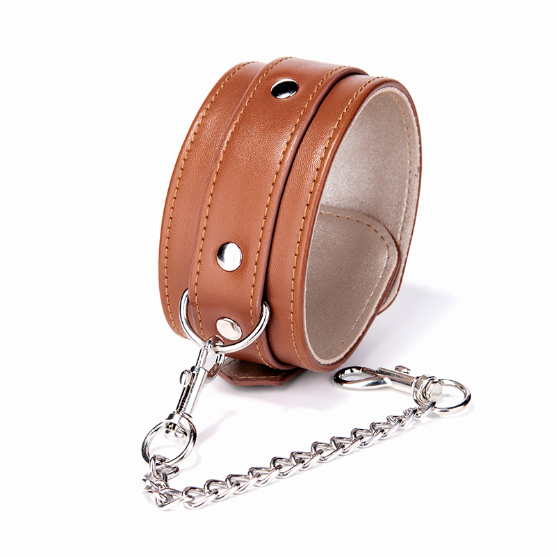 BDSM Schiavo erotico BDSM in pelle PU Polsini per caviglie Cavigliere Gioco sessuale Prodotti SM Giocattoli