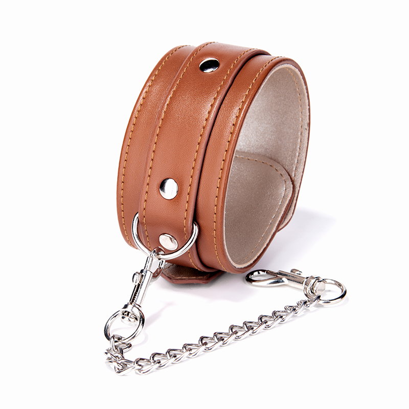 BDSM Schiavo erotico BDSM in pelle PU Polsini per caviglie Cavigliere Gioco sessuale Prodotti SM Giocattoli