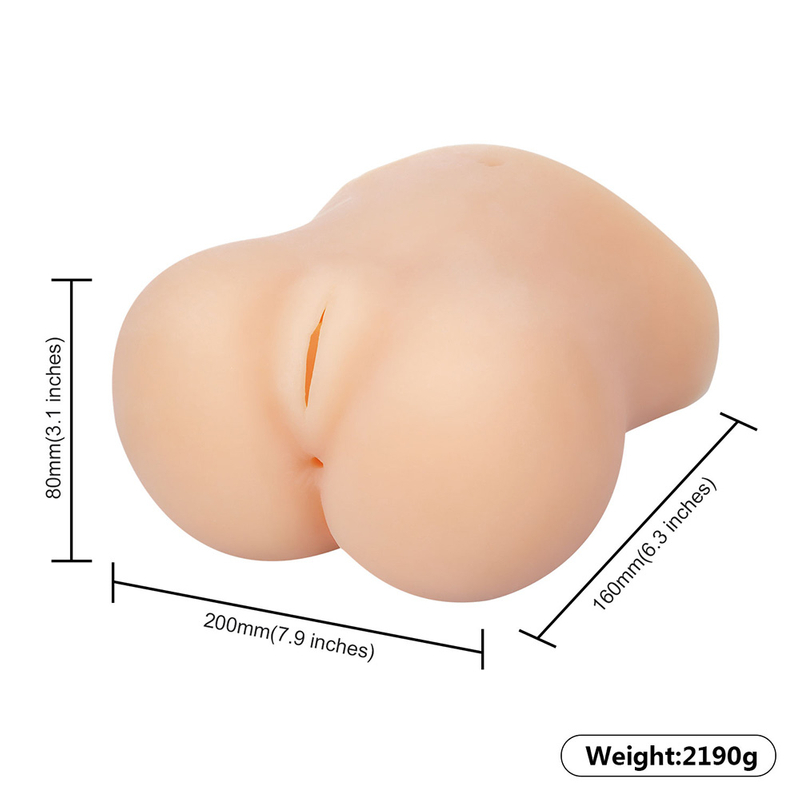 3D Mann Big Ass Vibrator Realistische Vagina Spielzeug Sexpuppe f&uuml;r M&auml;nner Sex 