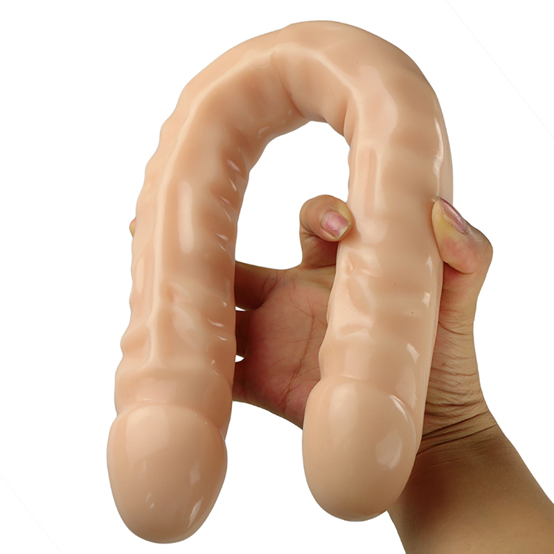 Stimulatielichaam Gay Levensechte zachte dildo voor vrouwen