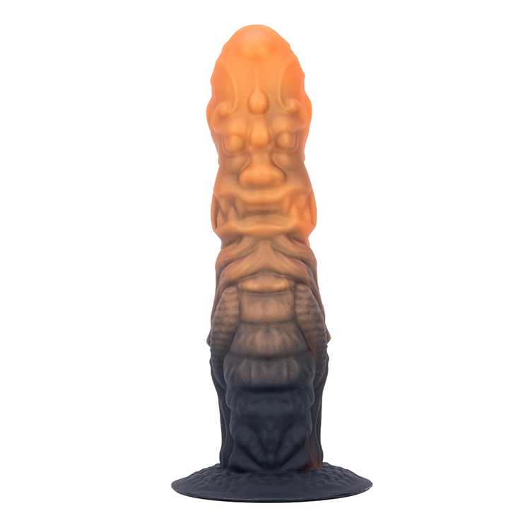 Dildo giocattolo per masturbazione in stile grande disco in silicone colorato