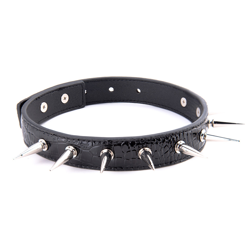 Neuartiges Fessel-Sexspielzeug-Set, SM-Sklavenhalsband mit Hals-zu-Hand-Set, BDSM-Bondage-Set, Gothic-Karneval