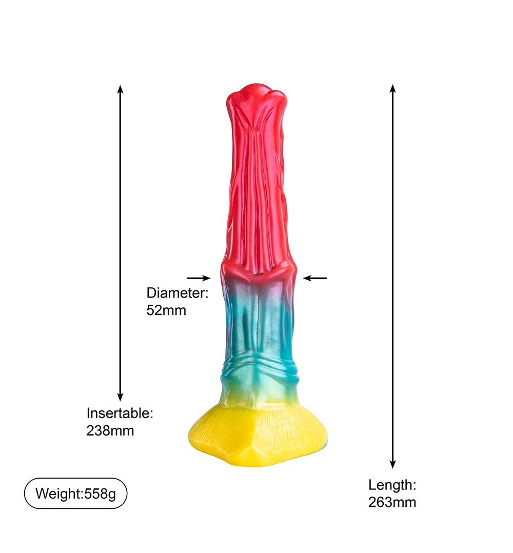 Giocattoli realistici del sesso del pene della gomma di silicone del grado medico per la donna