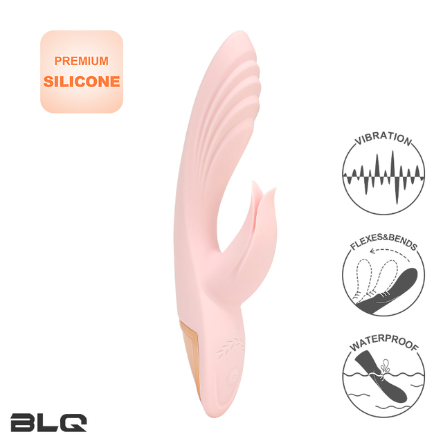Vibratori di coniglio leccati in lingua multipla