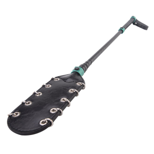 SM Fetisch Paar Verst&auml;rkende Schmerzen Leder Edelstahl Spikes Spanking Paddle Flogger Butt Slapper
