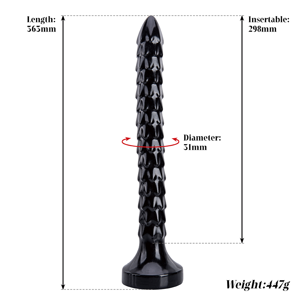 Hei&szlig;er Verkauf Fancy Factory Custom Paar Massage Spielzeug Gro&szlig;handel schwarze lange d&uuml;nne Dildos