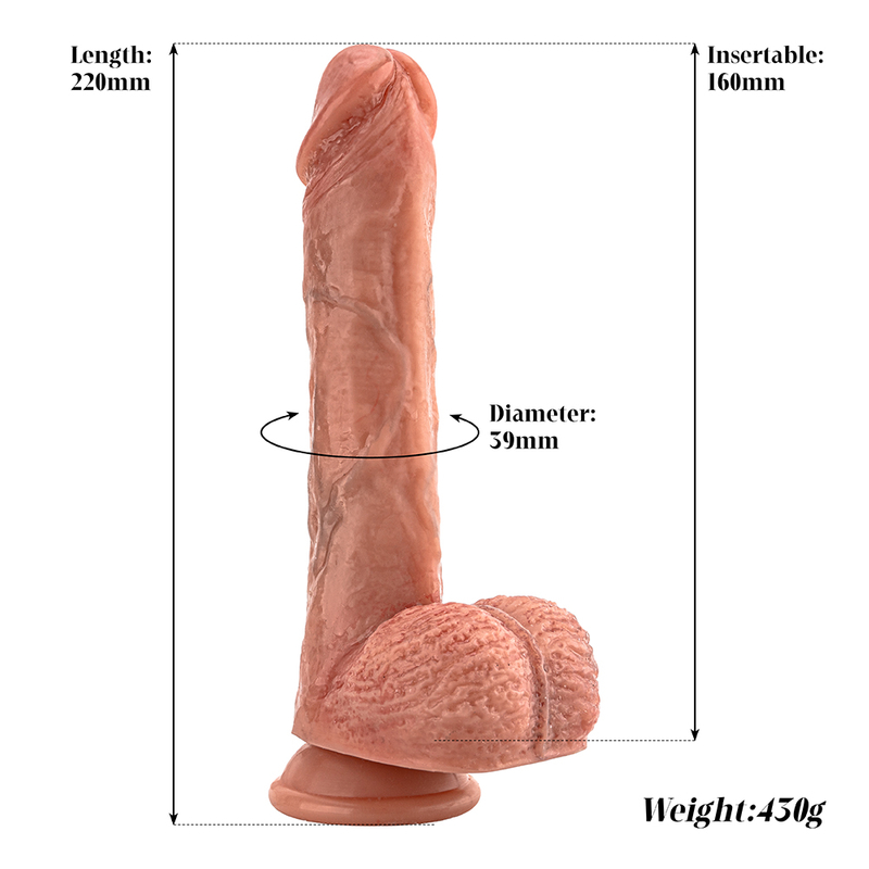Echte vibrator enorme vleesvorm vrouw volwassen speelgoed 