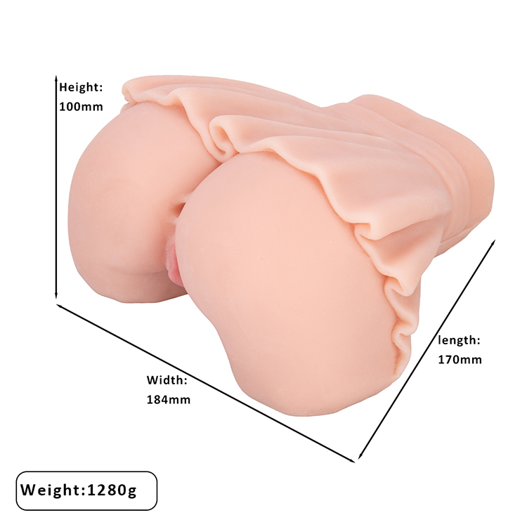 Realistischer 2-in-1-Masturbator f&uuml;r M&auml;nner, Vagina-Rock, M&auml;dchen-Masturbator f&uuml;r M&auml;nner