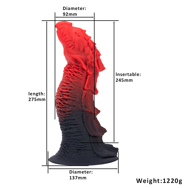 Dildo per masturbazione granulare dallo stile speciale