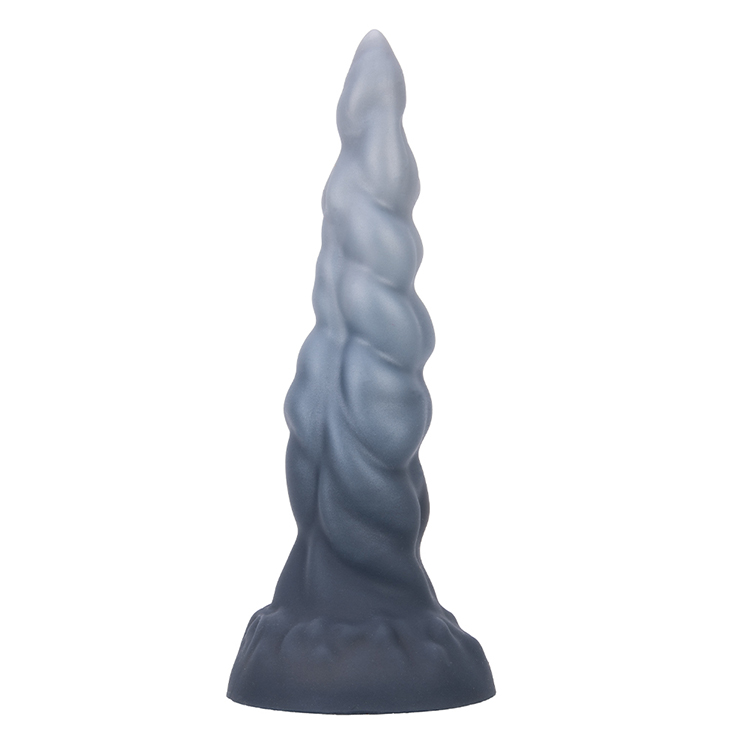 Giocattolo per adulti con plug anale in vero silicone morbido