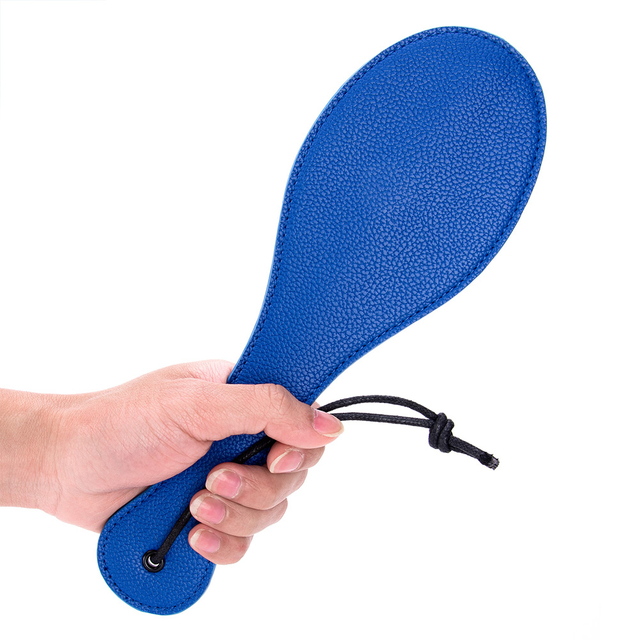 남성용 도매 성인 장난감 페티쉬 지팡이 BDSM Blue Spank 에로틱 패들
