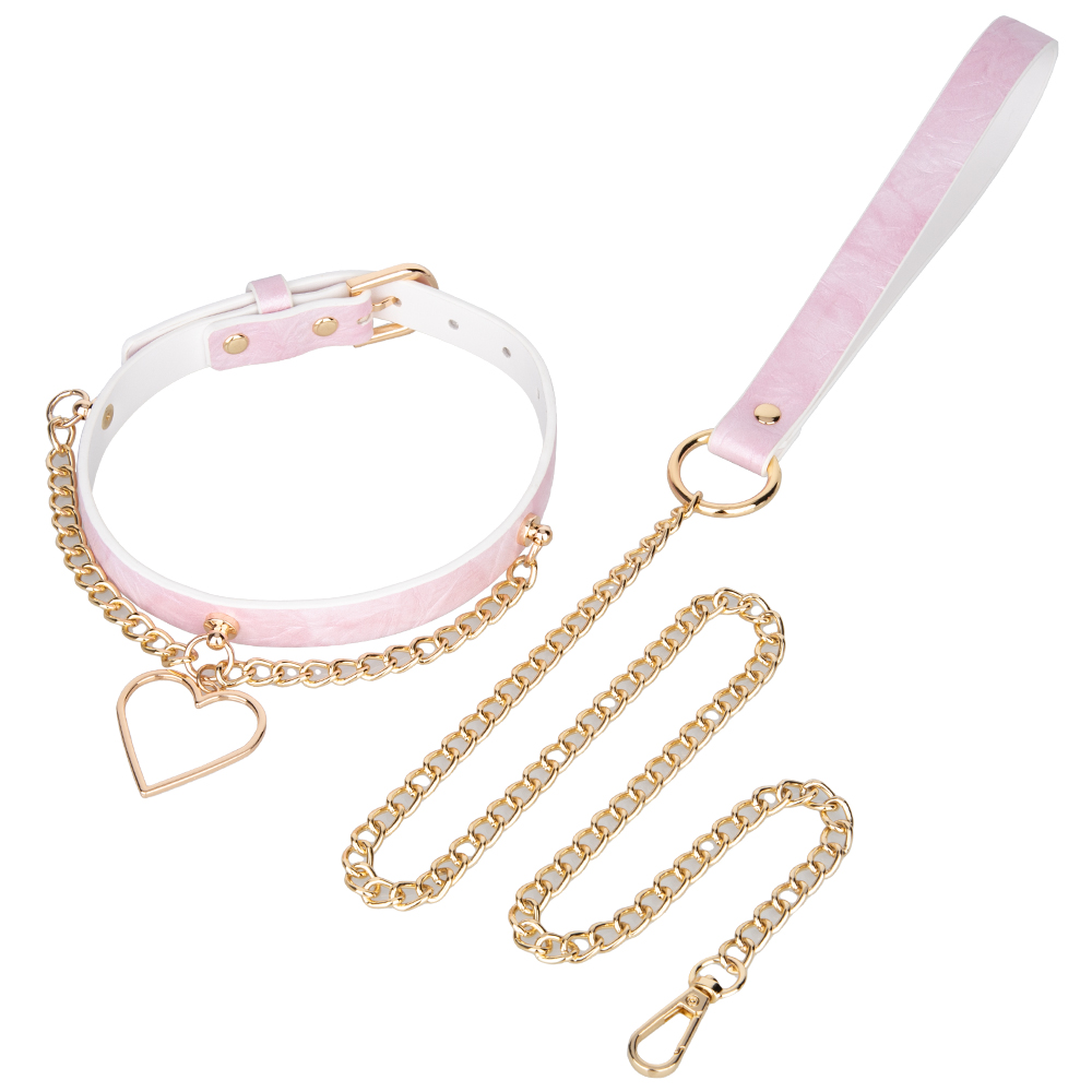 PU-Leder-Bondage-Halsband, das meistverkaufte Fesselhalsband f&uuml;r das BDSM-Spiel von Paaren