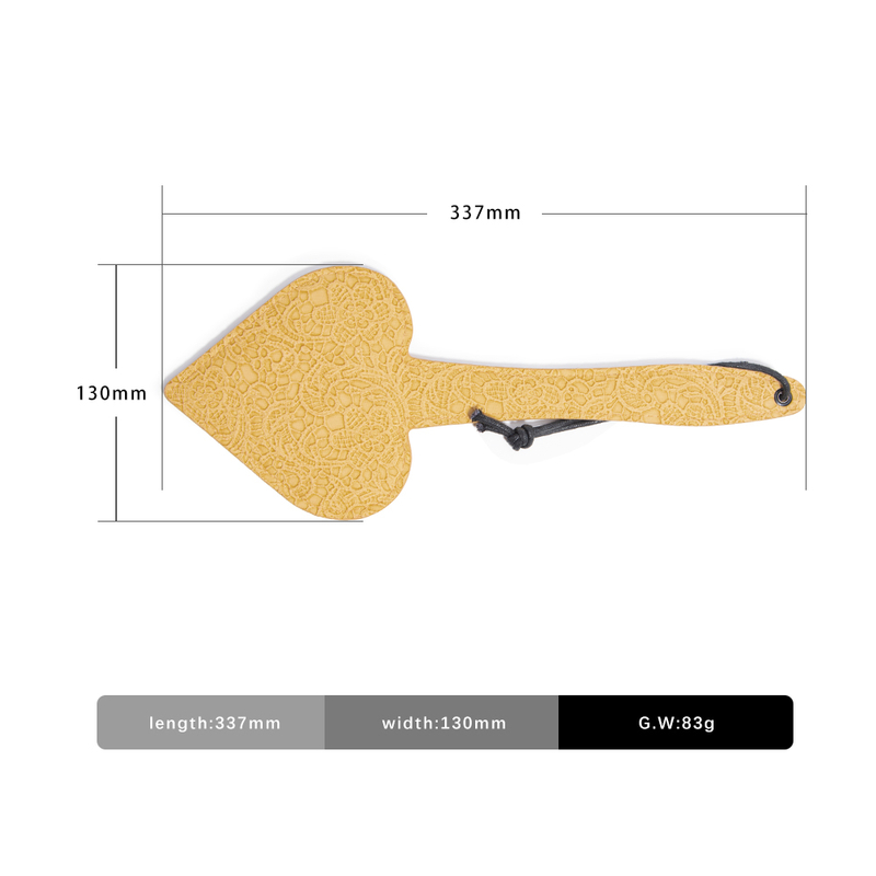 BDSM Spade Shape Peddels seksspeeltje voor volwassenen koppels