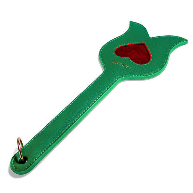 Pagaia per sculacciata in pelle PU Novit&agrave; Spanker BDSM Paddle per schiavo per adulti