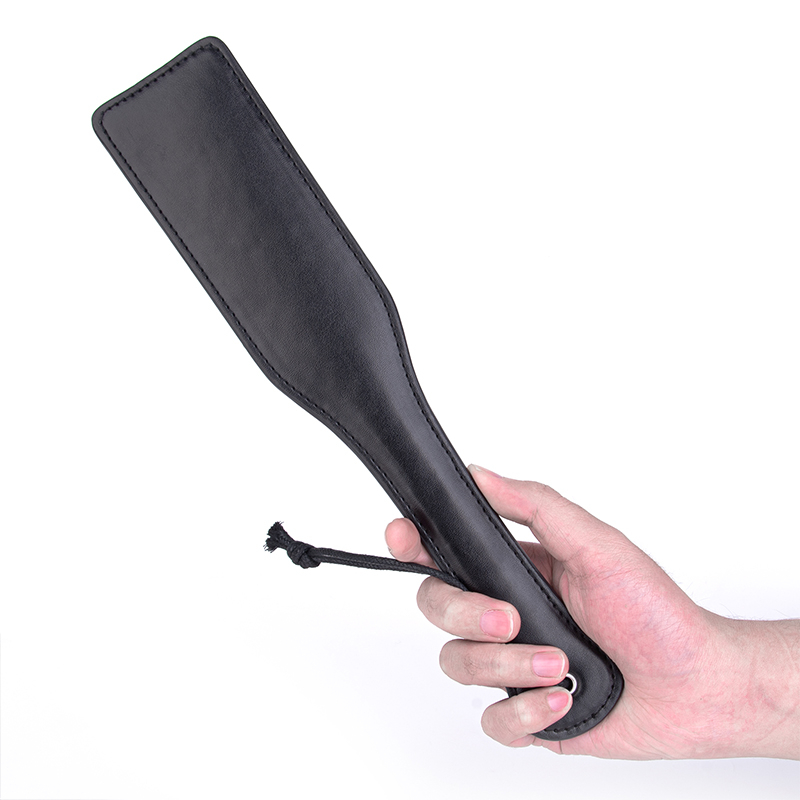 Premium PU Leder Paddel Minimalismus Design BDSM Kinky Fetisch Schmerz Spielen Pu Leder Sklaven Spanking Paddel