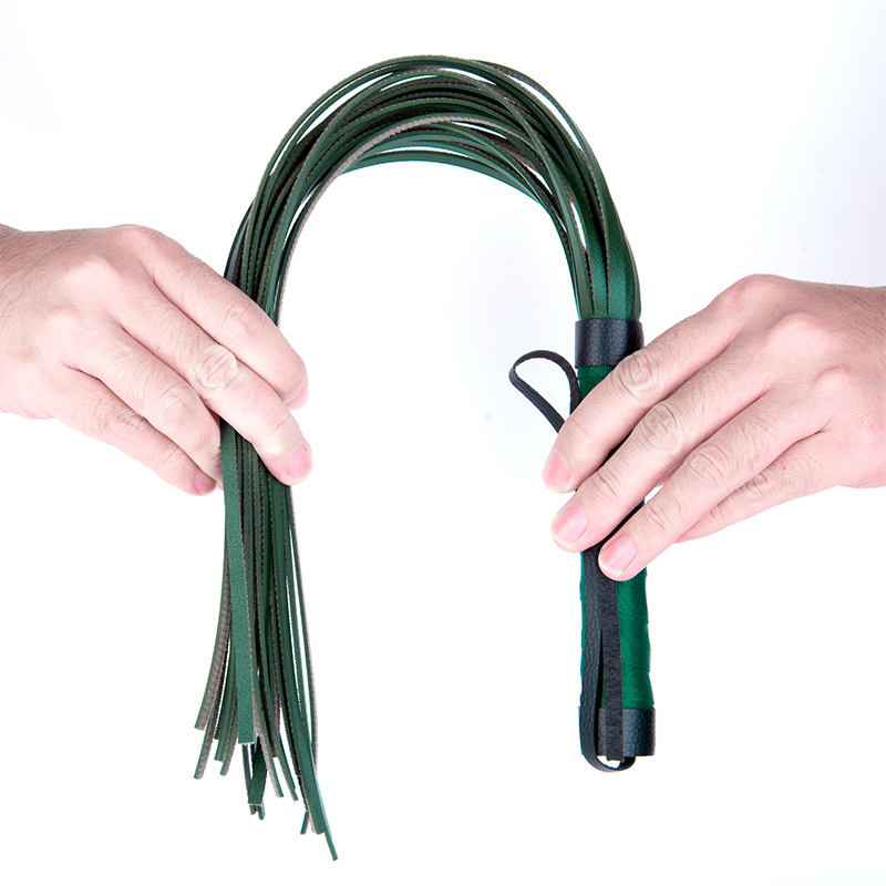 Giocattoli sessuali con frusta fetish in pelle PU sculacciata 