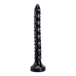 Hei&szlig;er Verkauf Fancy Factory Custom Paar Massage Spielzeug Gro&szlig;handel schwarze lange d&uuml;nne Dildos
