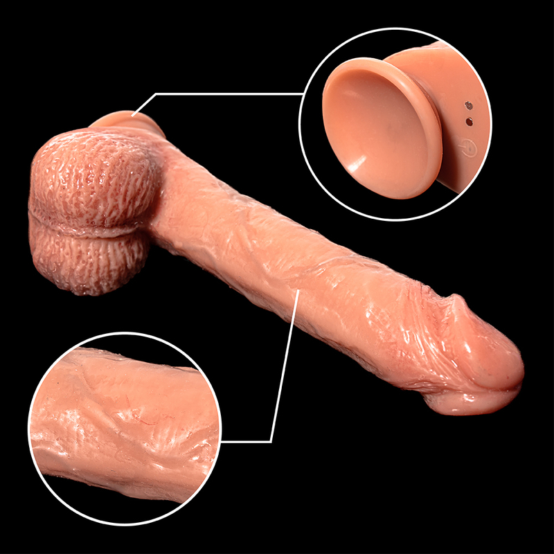 Echte vibrator enorme vleesvorm vrouw volwassen speelgoed 