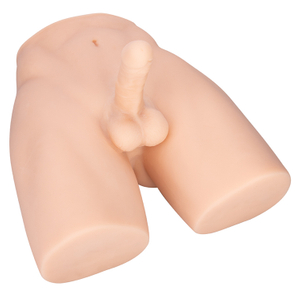 半身男性ディルドトルソー大人のおもちゃソフト女性オナホール人形