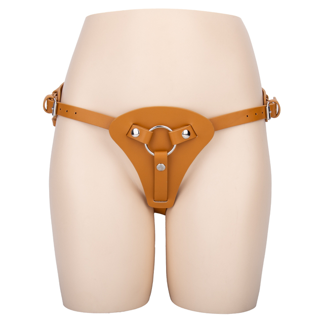 Damen-Hose aus weichem Leder mit Silikonbasis f&uuml;r intimes Vergn&uuml;gen