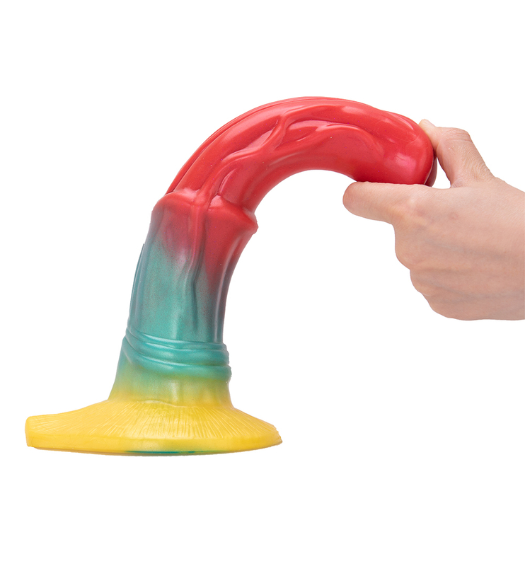 Realistisches Penis-Sexspielzeug aus medizinischem Silikonkautschuk f&uuml;r Frauen
