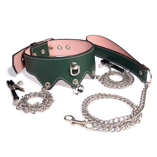 Frauen-Rollenspiel-Sexspielzeug, verstellbare Sklavenfesseln, Erwachsenenprodukte, SM-Bondage-Halsband f&uuml;r Paare