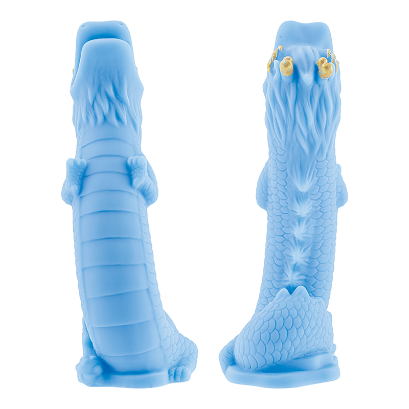 Hoge kwaliteit Bule Dragon siliconen realistische penis volwassen speelgoeddildo