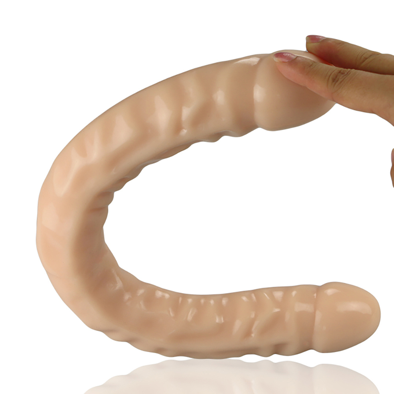 Stimulatielichaam Gay Levensechte zachte dildo voor vrouwen