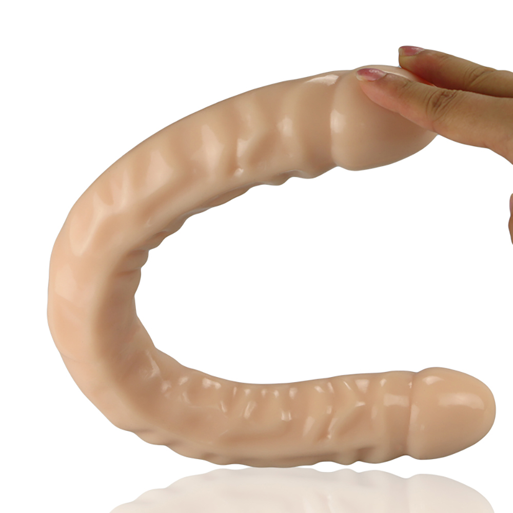 Stimulatielichaam Gay Levensechte zachte dildo voor vrouwen