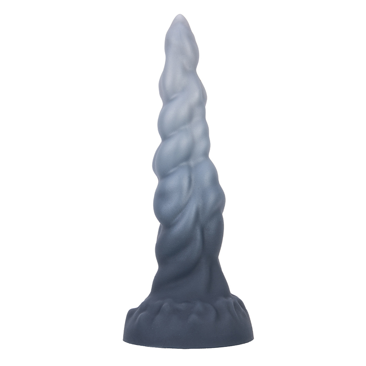 Giocattolo per adulti con plug anale in vero silicone morbido