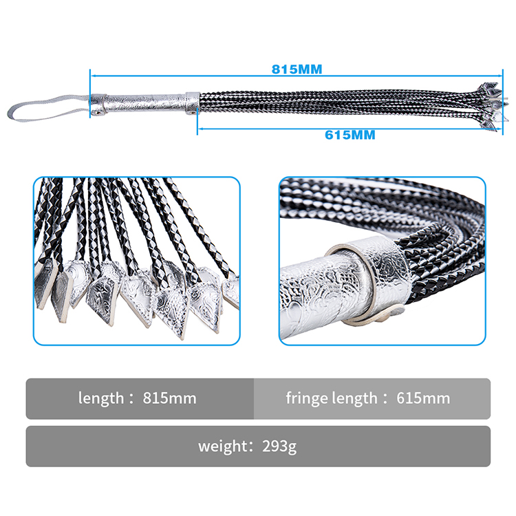 アダルト セックス ゲーム アクセサリー PU レザー フロッガー 鞭デザイン付き 男性ボンデージと BDSM プレイ用