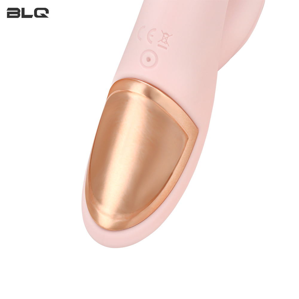 Tonglikkende Rabbit-vibrators met meerdere snelheden