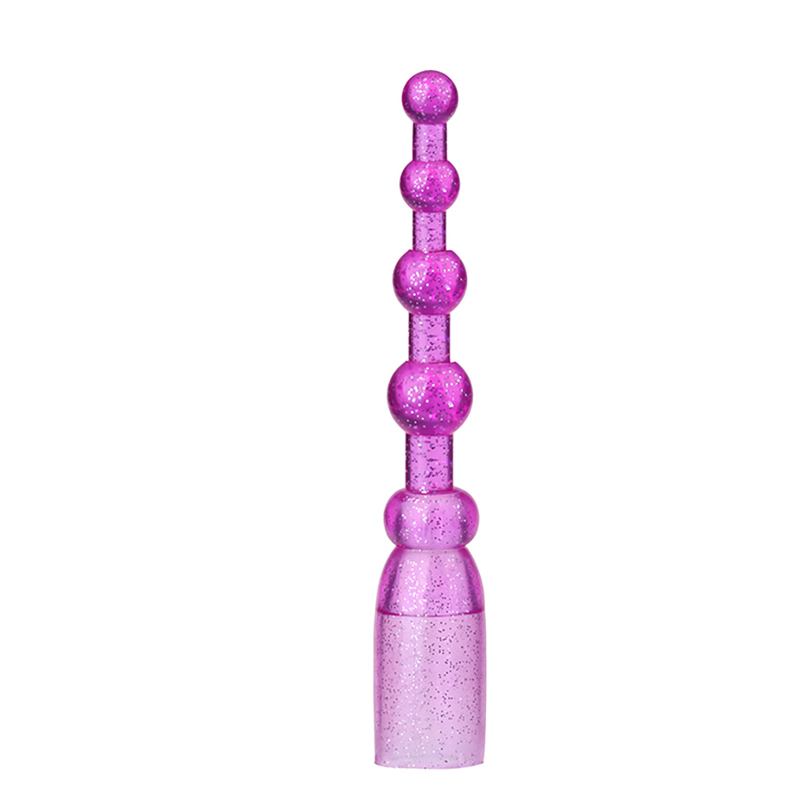 Vibratore con perline anali plug anale per il piacere degli adulti