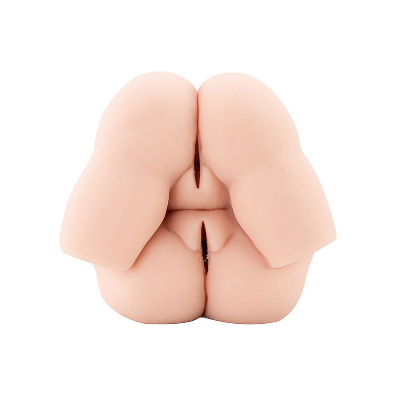 Giocattolo adulto artificiale maschio del sesso adulto artificiale della fica butterata di gomma per gli uomini che si masturbano