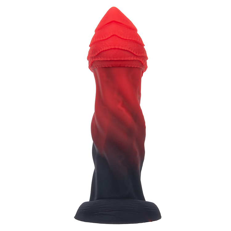 Dildo per masturbazione femminile di colore misto per donna