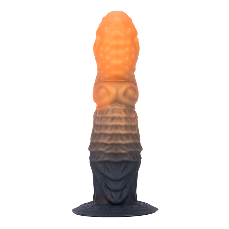 Dildo giocattolo per masturbazione in stile grande disco in silicone colorato