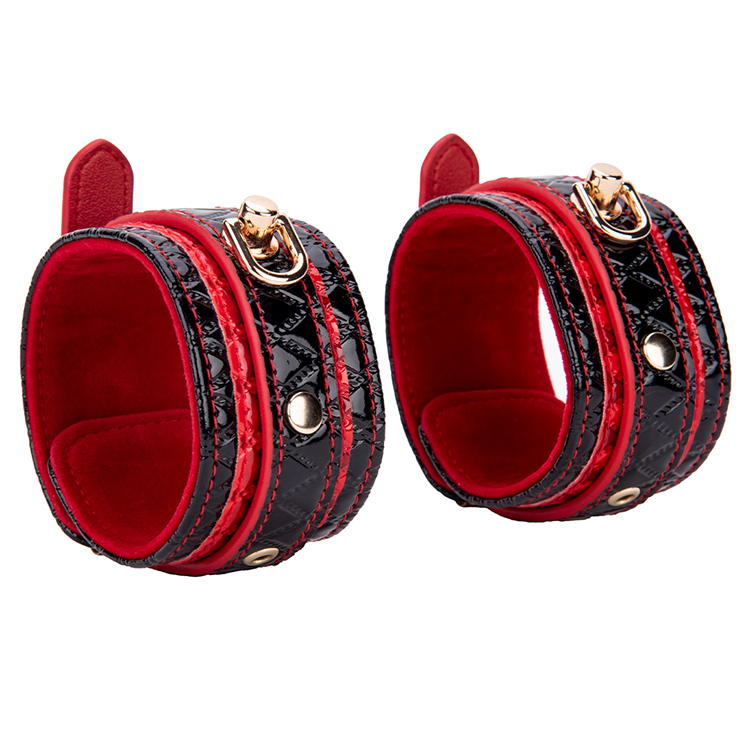 Manette in pelle PU premium Giocattoli erotici per adulti per coppie BDSM Restraint SM Bondage